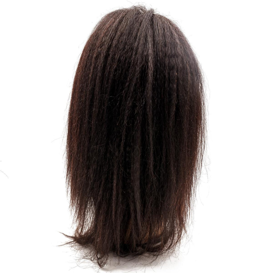 Kinky Straight Skin Polyurethane Medical Wig - Regality Hair & Beauty