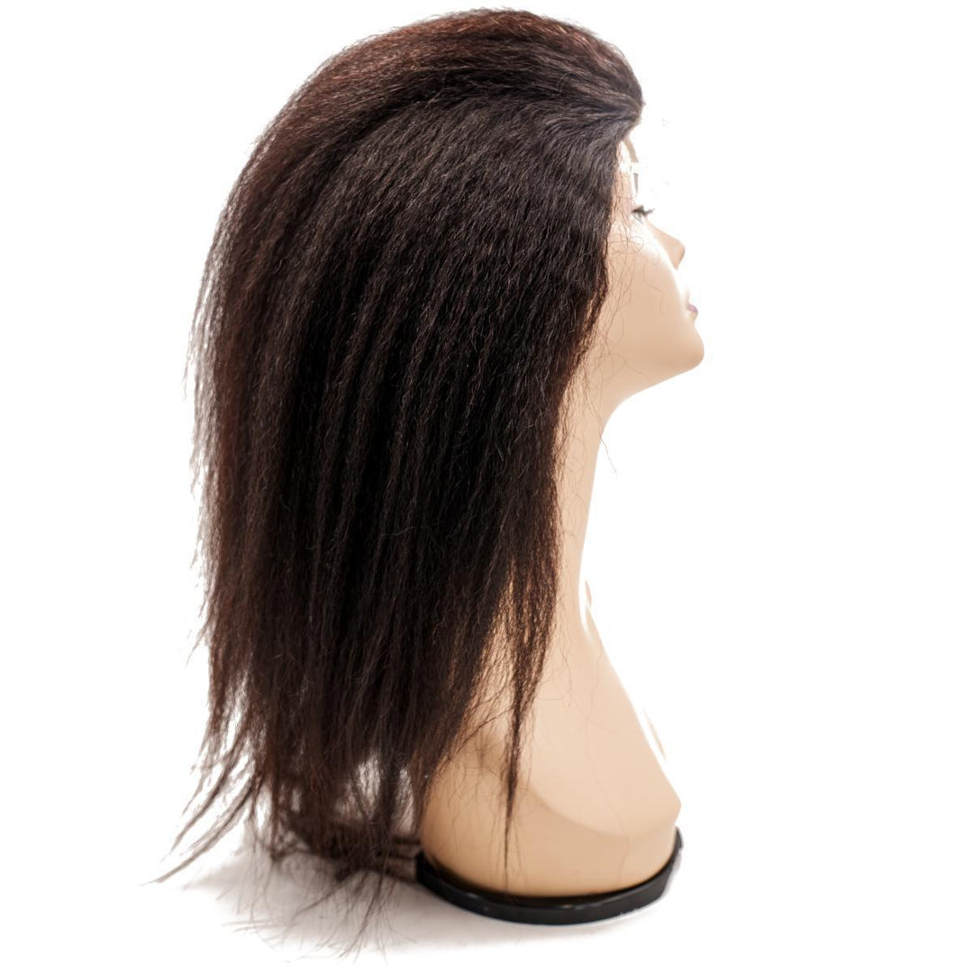 Kinky Straight Silicone Skin Medical Wig - Regality Hair & Beauty