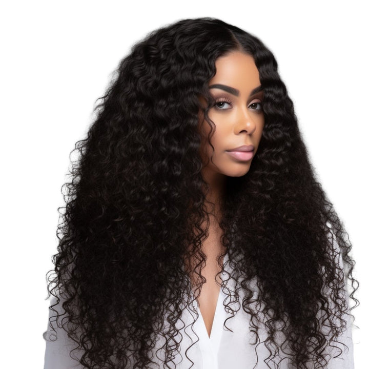 4x4 Kinky Curly Transparent Closure Wig - Regality Hair & Beauty