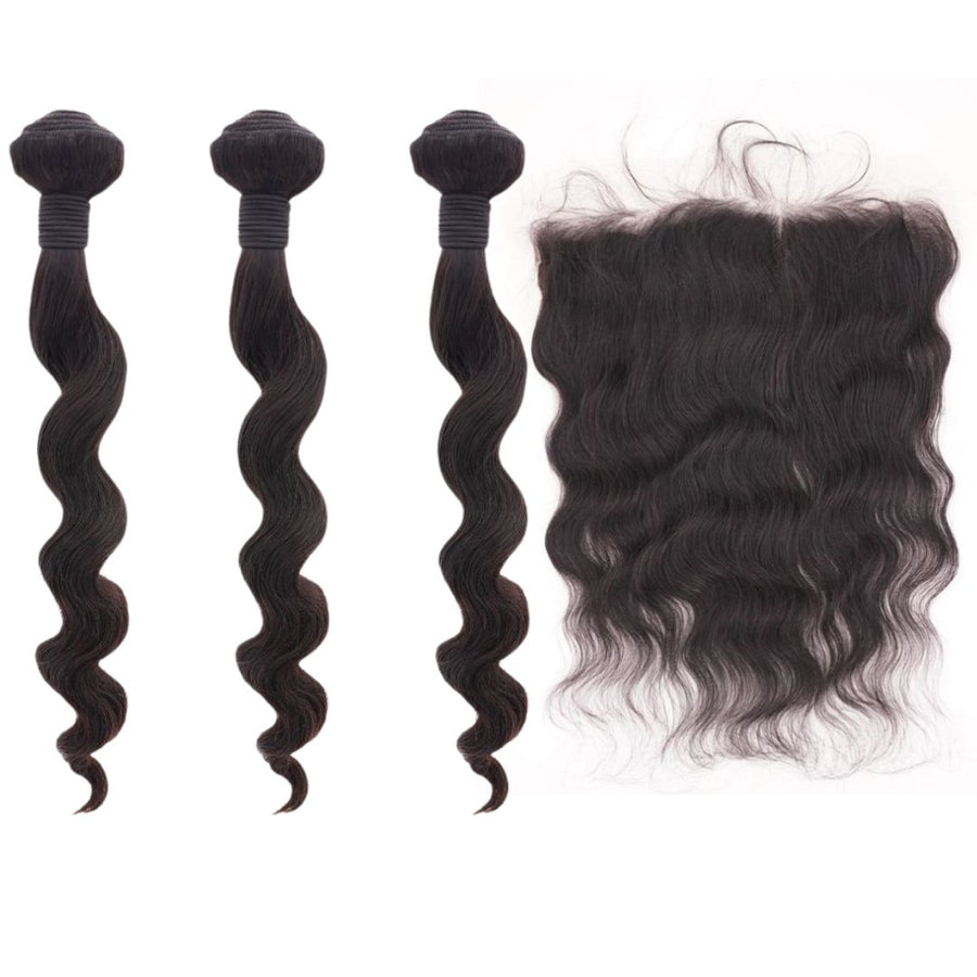 Brazilian Loose Wave 13x4 HD Bundle Deal - Regality Hair & Beauty