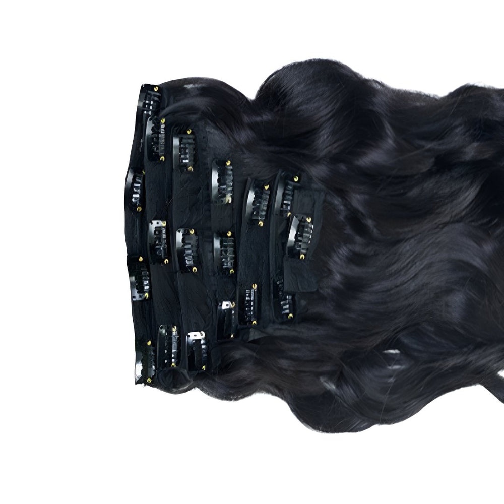 Raw Cambodian Natural Wavy Clip-In (Pre-Order) - Regality Hair & Beauty