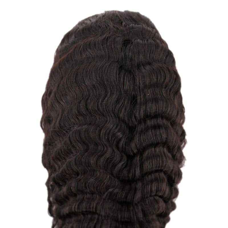 4x4 Deep Wave Transparent Closure Wig - Regality Hair & Beauty