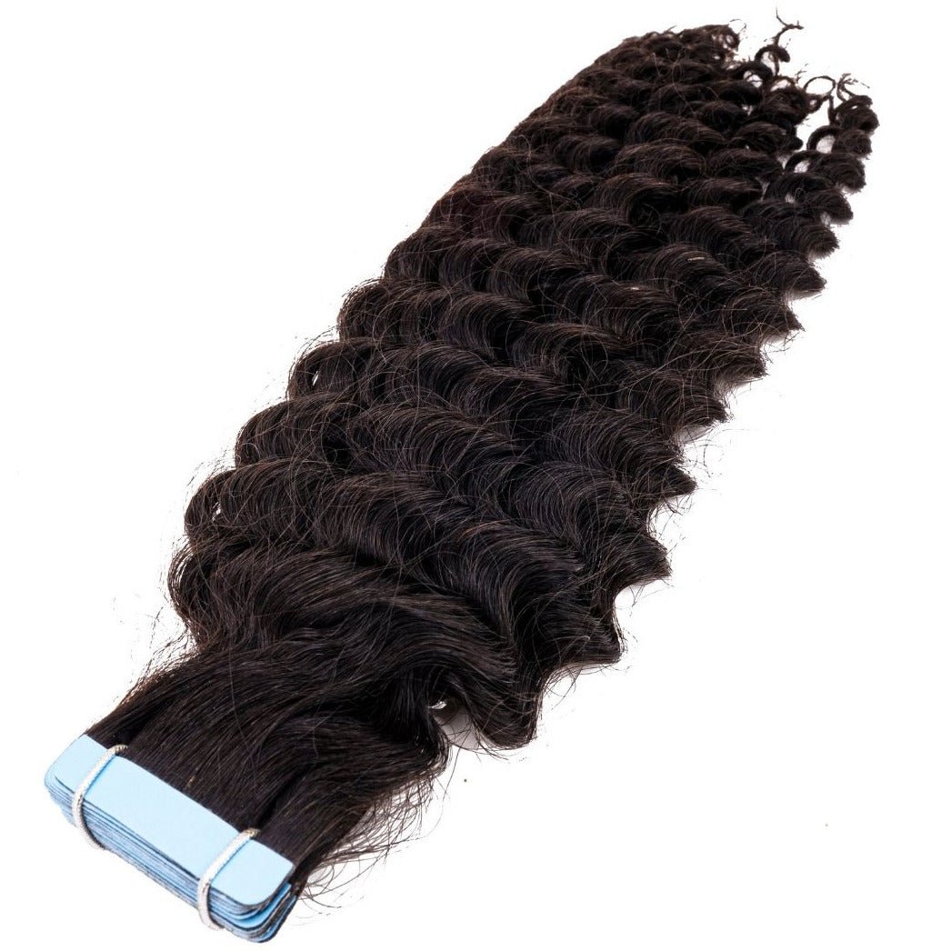Brazilian Kinky Curly Tape-In Extensions - Regality Hair & Beauty