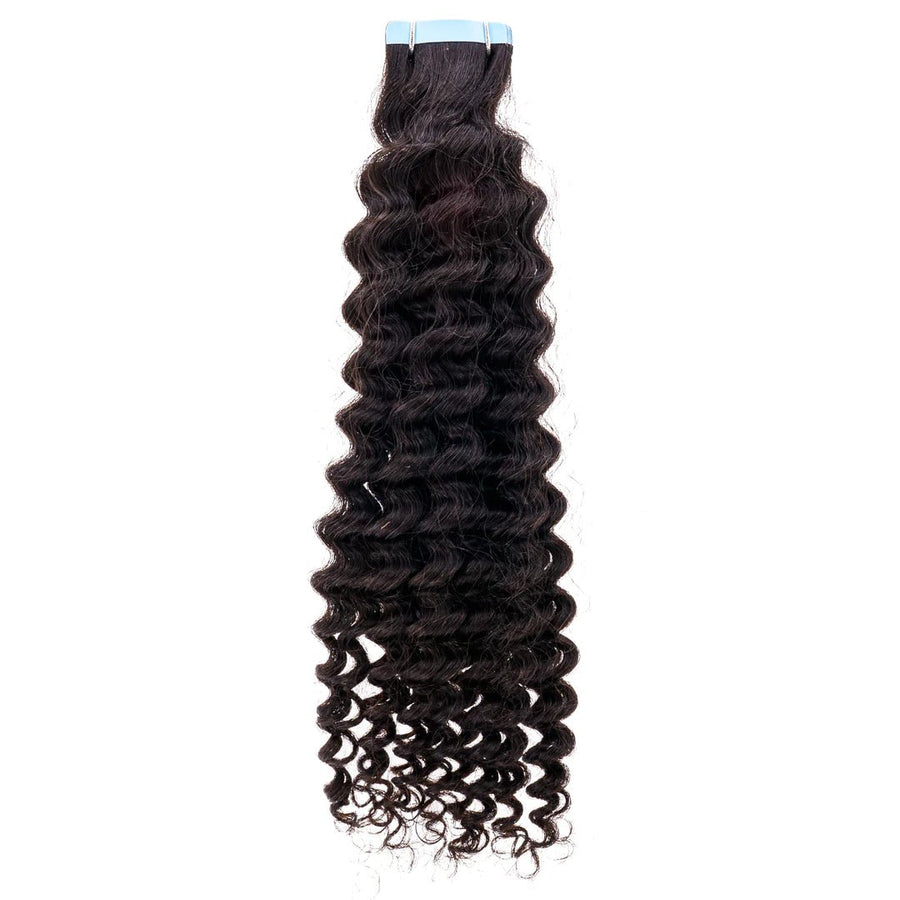 Brazilian Kinky Curly Tape-In Extensions - Regality Hair & Beauty
