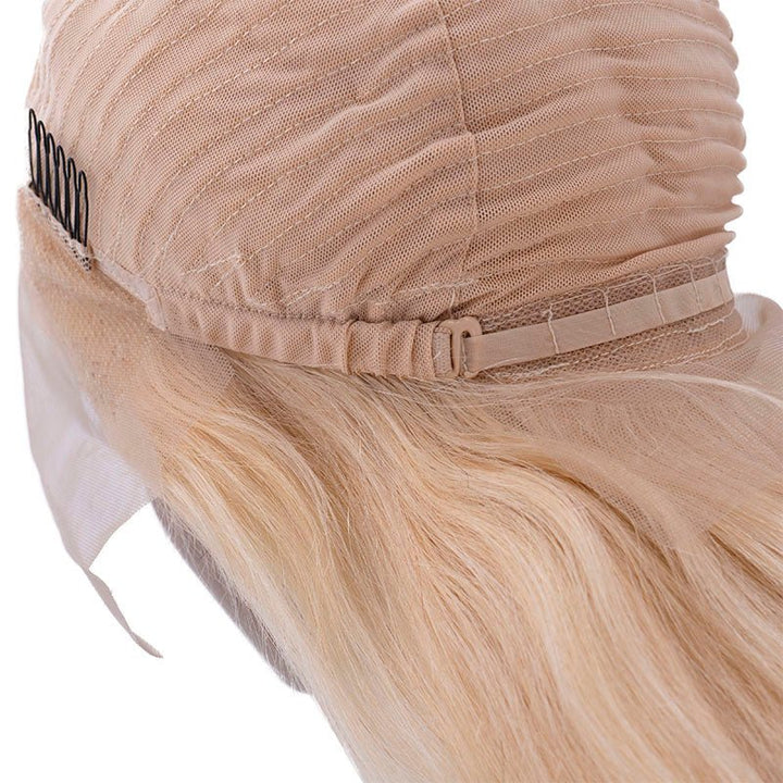 13x4 Brazilian Blonde Straight Lace Front Wig - Regality Hair & Beauty