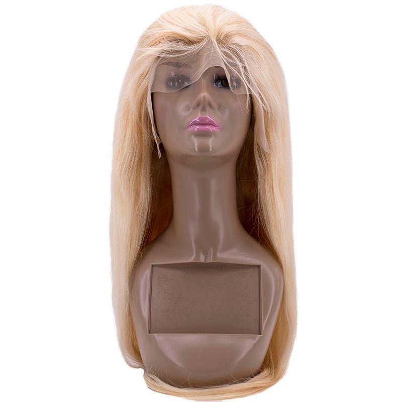 13x4 Brazilian Blonde Straight Lace Front Wig - Regality Hair & Beauty