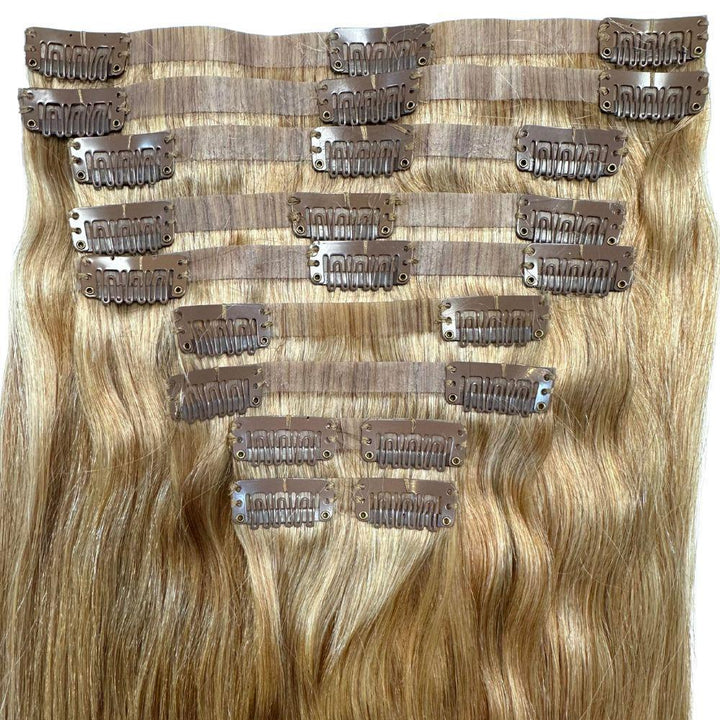 Honey Blonde Seamless Clip-In - Regality Hair & Beauty