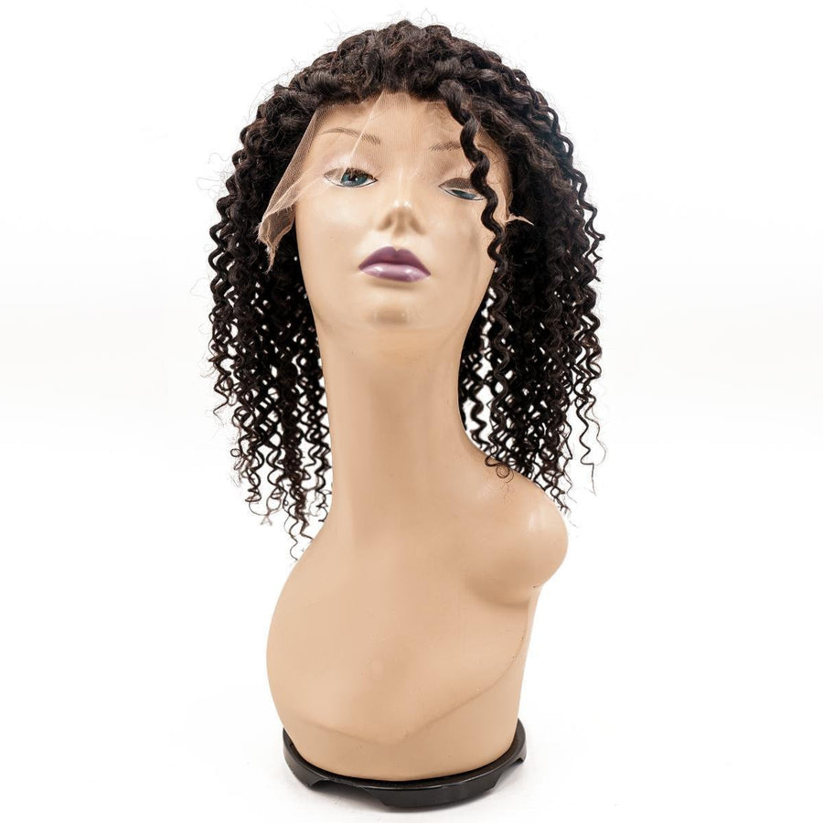 Curly Mono Lace Front PU Medical Wig - Regality Hair & Beauty