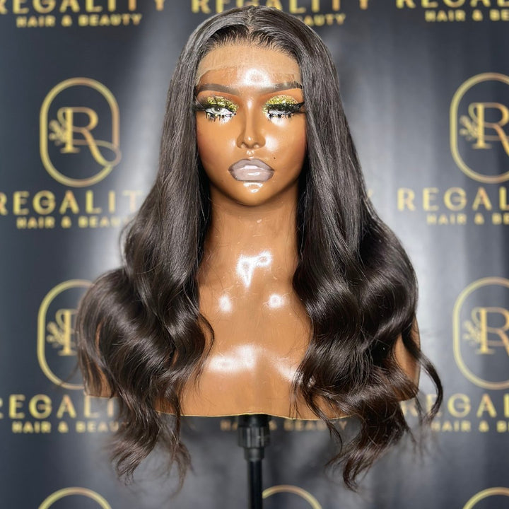 Custom Glueless Brazilian Raw Virgin Body Wave HD Lace Wig - Regality Hair & Beauty