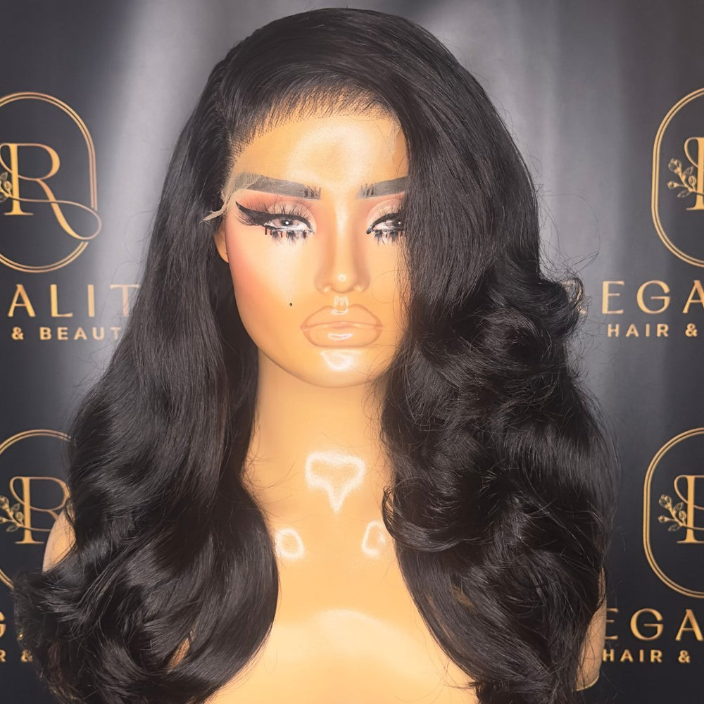 Custom Glueless Brazilian Raw Virgin Body Wave HD Lace Wig - Regality Hair & Beauty