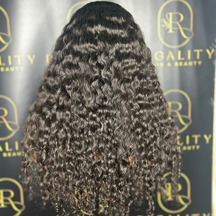 Custom Raw Burmese Curly HD Lace Wig - Regality Hair & Beauty