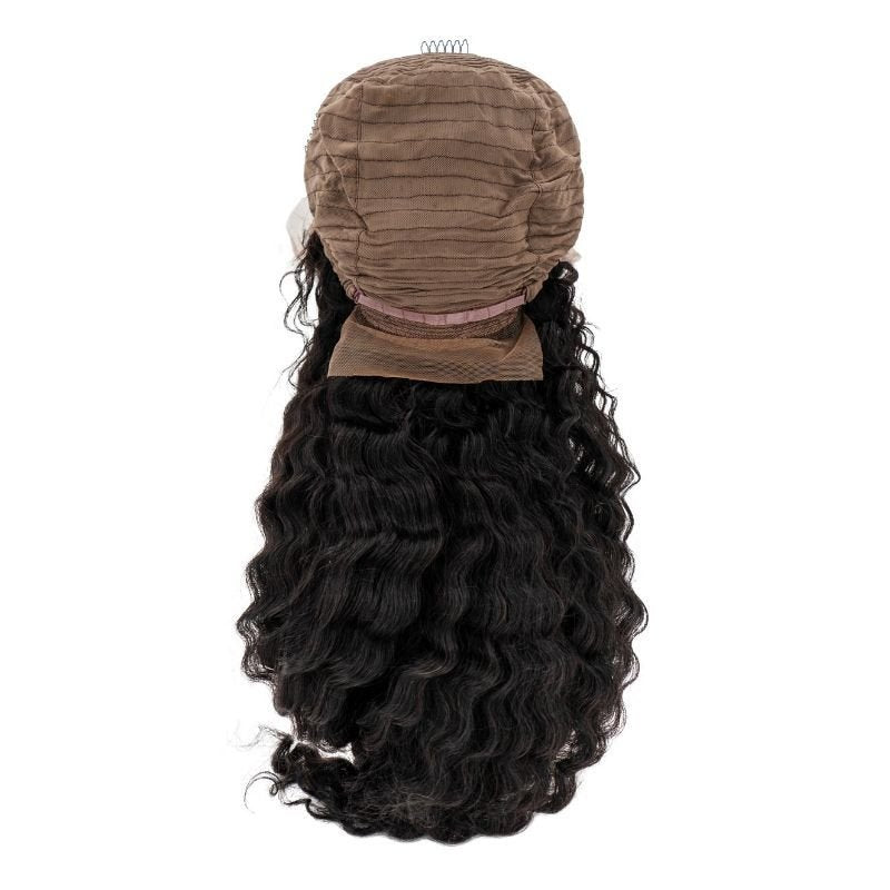 13x4 Brazilian Deep Wave Transparent Lace Front Wig - Regality Hair & Beauty