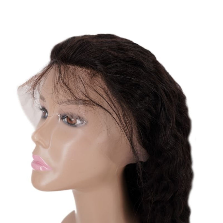 13x4 Brazilian Deep Wave Transparent Lace Front Wig - Regality Hair & Beauty