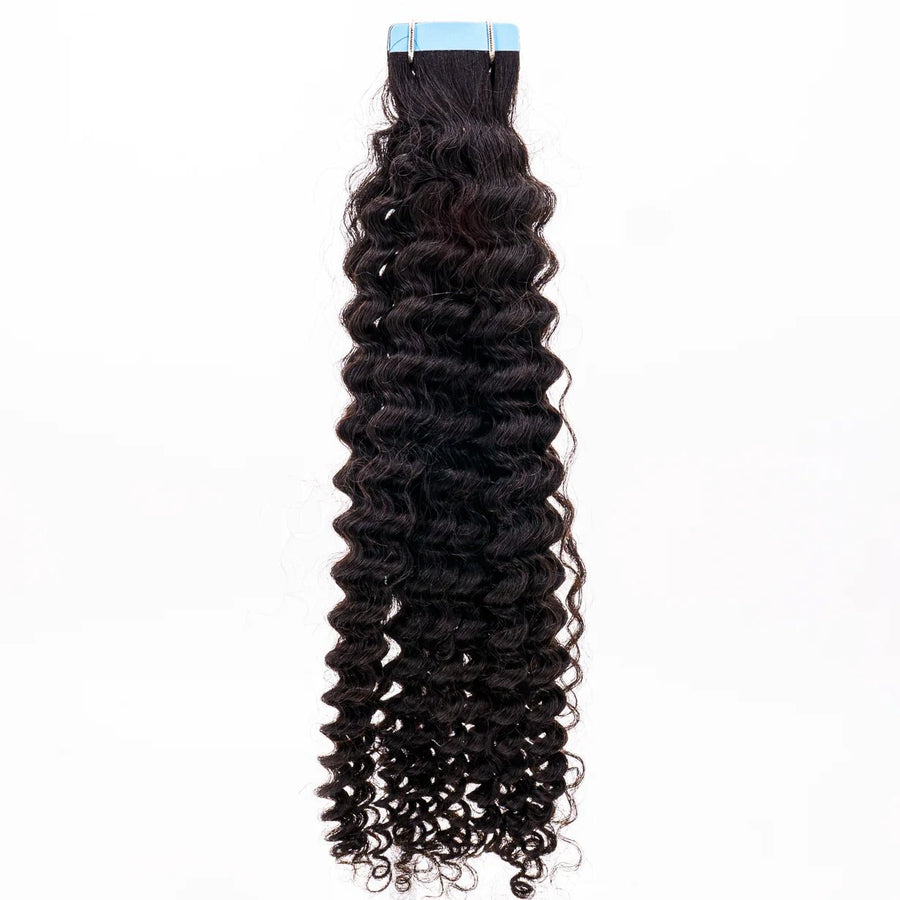 Brazilian Afro Kinky Curly Tape-In Extensions - Regality Hair & Beauty
