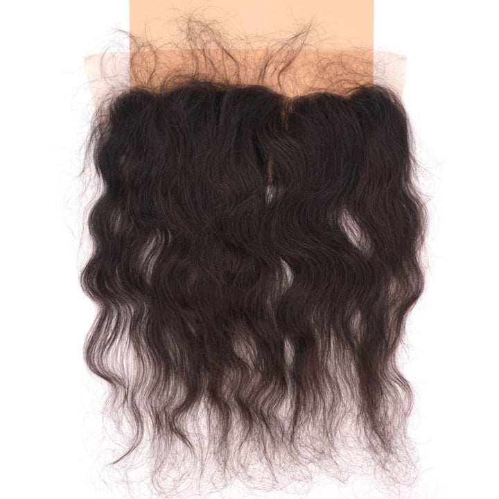 13x4 Raw Indian Curly Transparent Frontal - Regality Hair & Beauty
