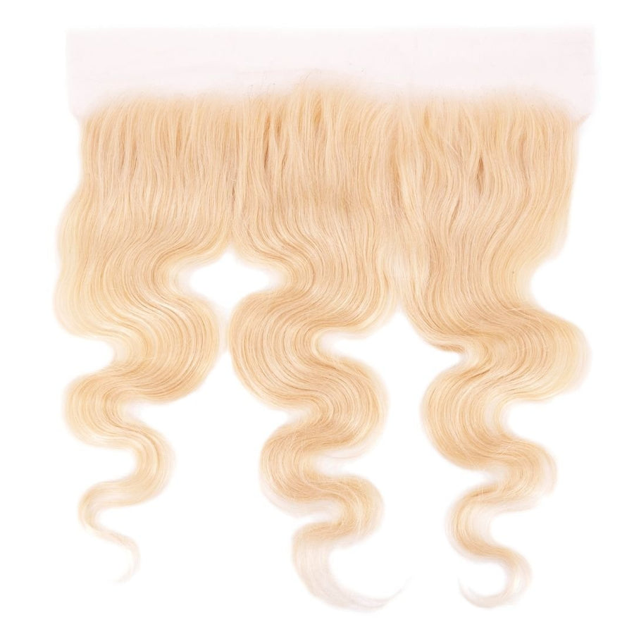 13x4 Brazilian Blonde Body Wave Transparent Frontal - Regality Hair & Beauty