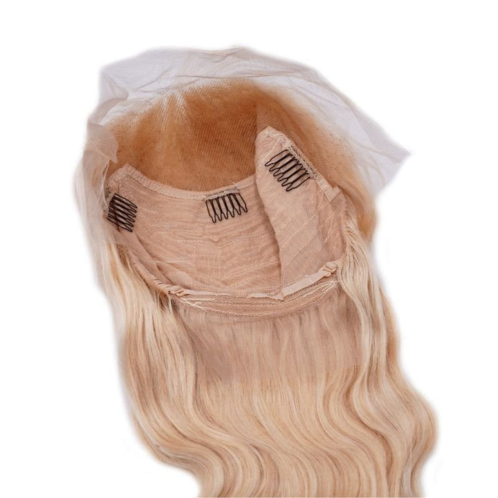 13x4 Brazilian Blonde Lace Front Body Wave Wig - Regality Hair & Beauty