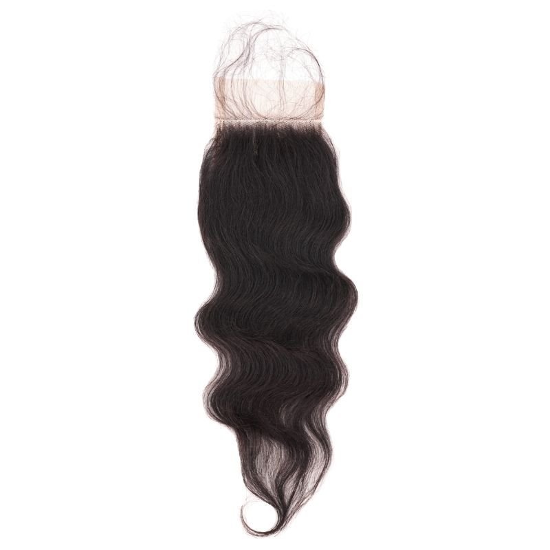 Raw Indian Curly Transparent 5"x5" Closure - Regality Hair & Beauty