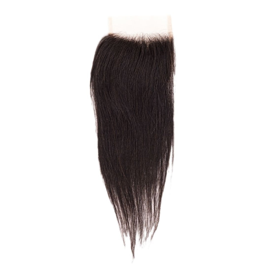 4x4 Brazilian Silky Straight Transparent Closure - Regality Hair & Beauty