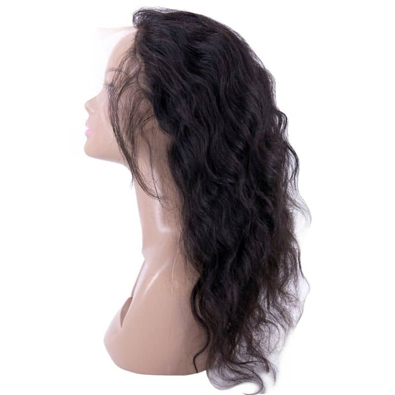 13x4 Raw Indian Curly Transparent Lace Front Wig - Regality Hair & Beauty