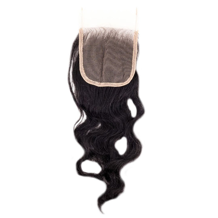 Raw Indian Curly 4x4 Transparent Lace Closure REGALITY HAIR & BEAUTY