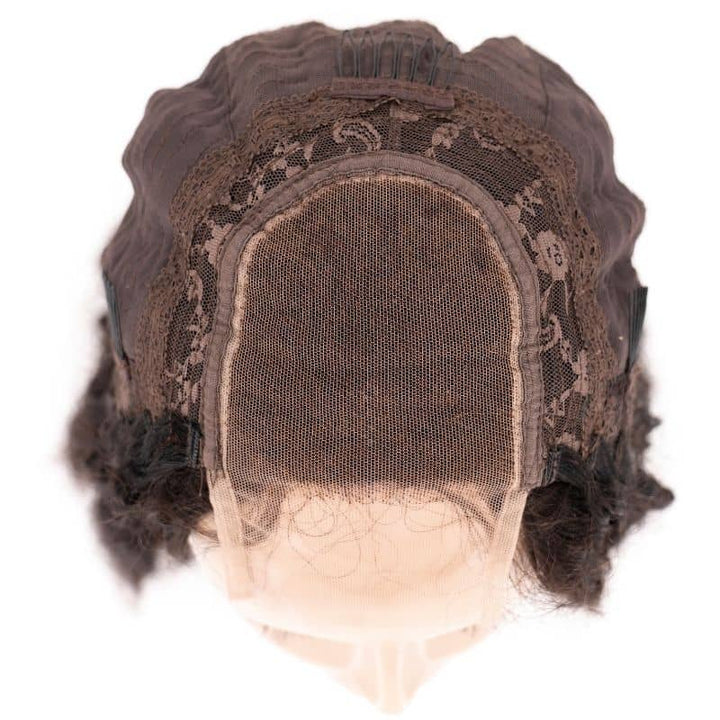 4x4 Kinky Curly Transparent Closure Wig - Regality Hair & Beauty