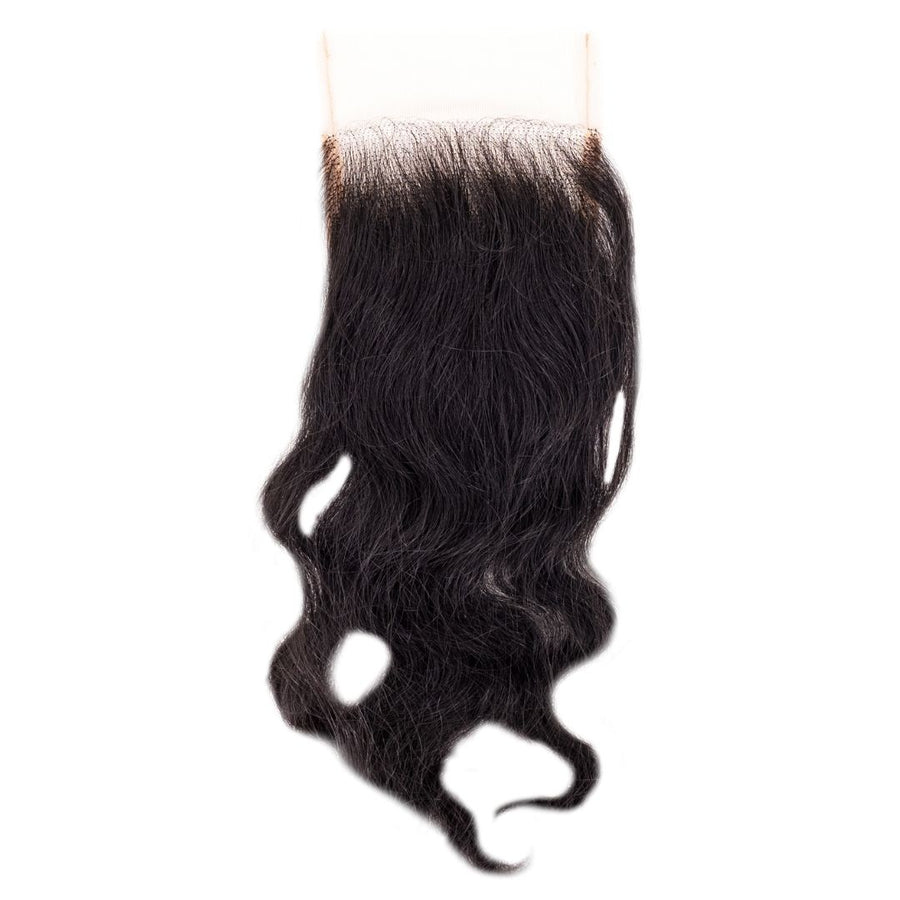 Raw Indian Curly 4x4 Transparent Lace Closure REGALITY HAIR & BEAUTY