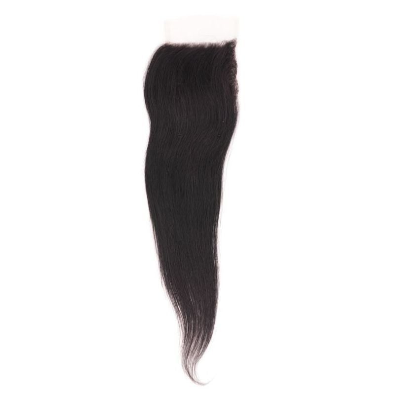 4x4 Brazilian Silky Straight HD Lace Closure REGALITY HAIR & BEAUTY